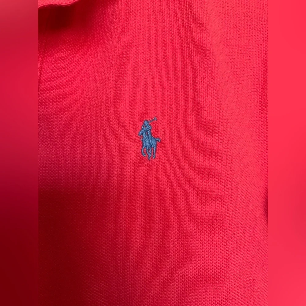 Ralph Lauren Pink Polo Classic Sporty Design